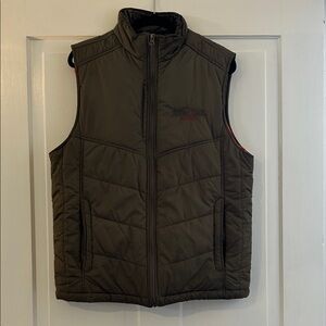 Port Authority Men's Dark Olive Quilted Vest